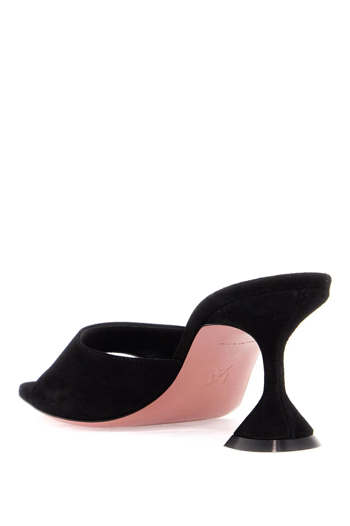 AMINA MUADDI Mules Lupita In Pelle Scamosciata