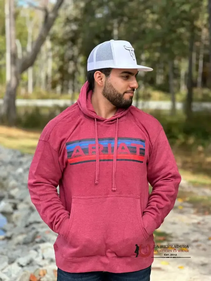 Ariat Serape  Sweatshirt logo red