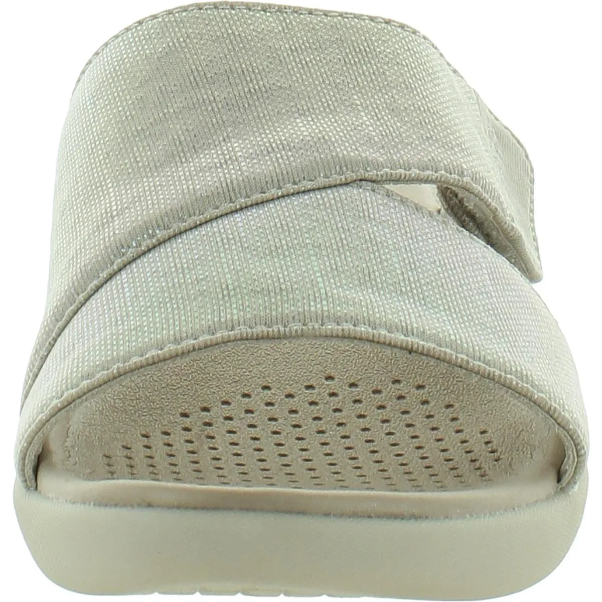 Bzees Womens Carefree Slip On Comfort Mules
