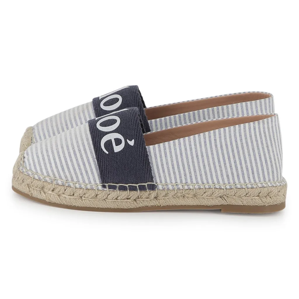 Chloé Kids Logo Espadrills
