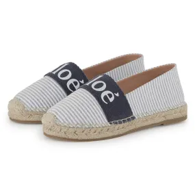 Chloé Kids Logo Espadrills