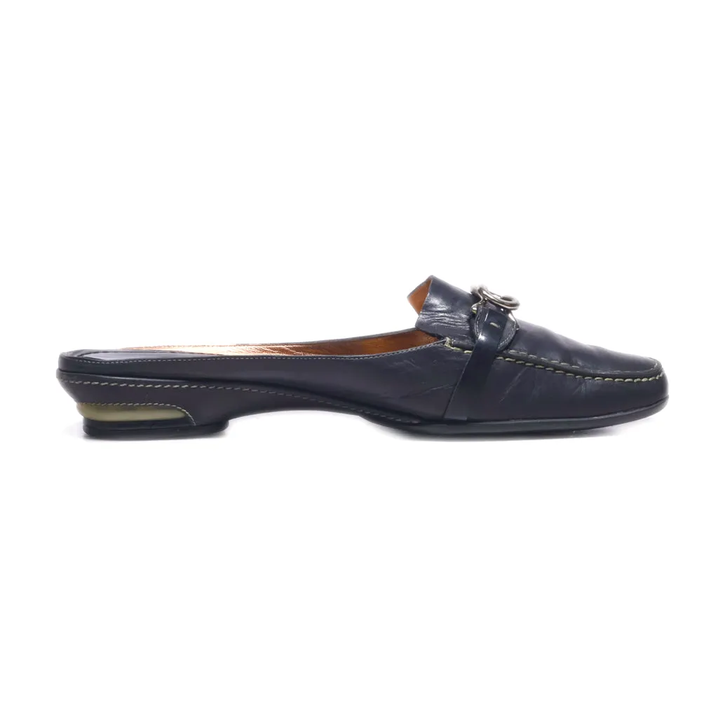 Cole Haan Mules Leather Black Colour For Women
