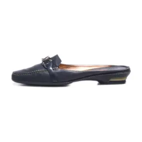 Cole Haan Mules Leather Black Colour For Women