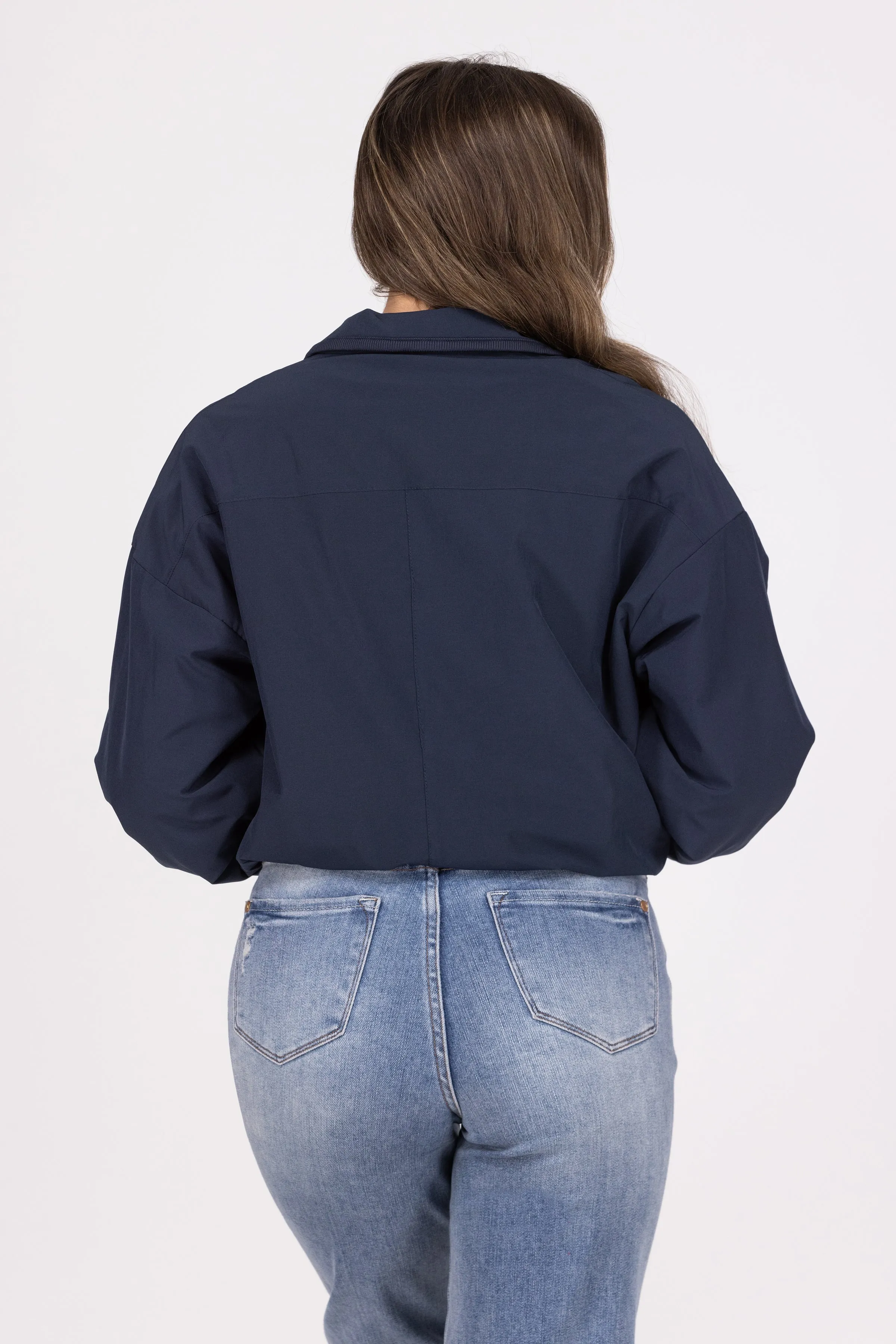 Come And Get Me Mock Neck Pullover Jacket * Final Sale*