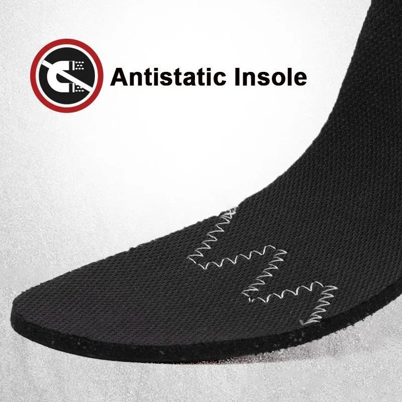 Composite Toe Boots Black Shoes