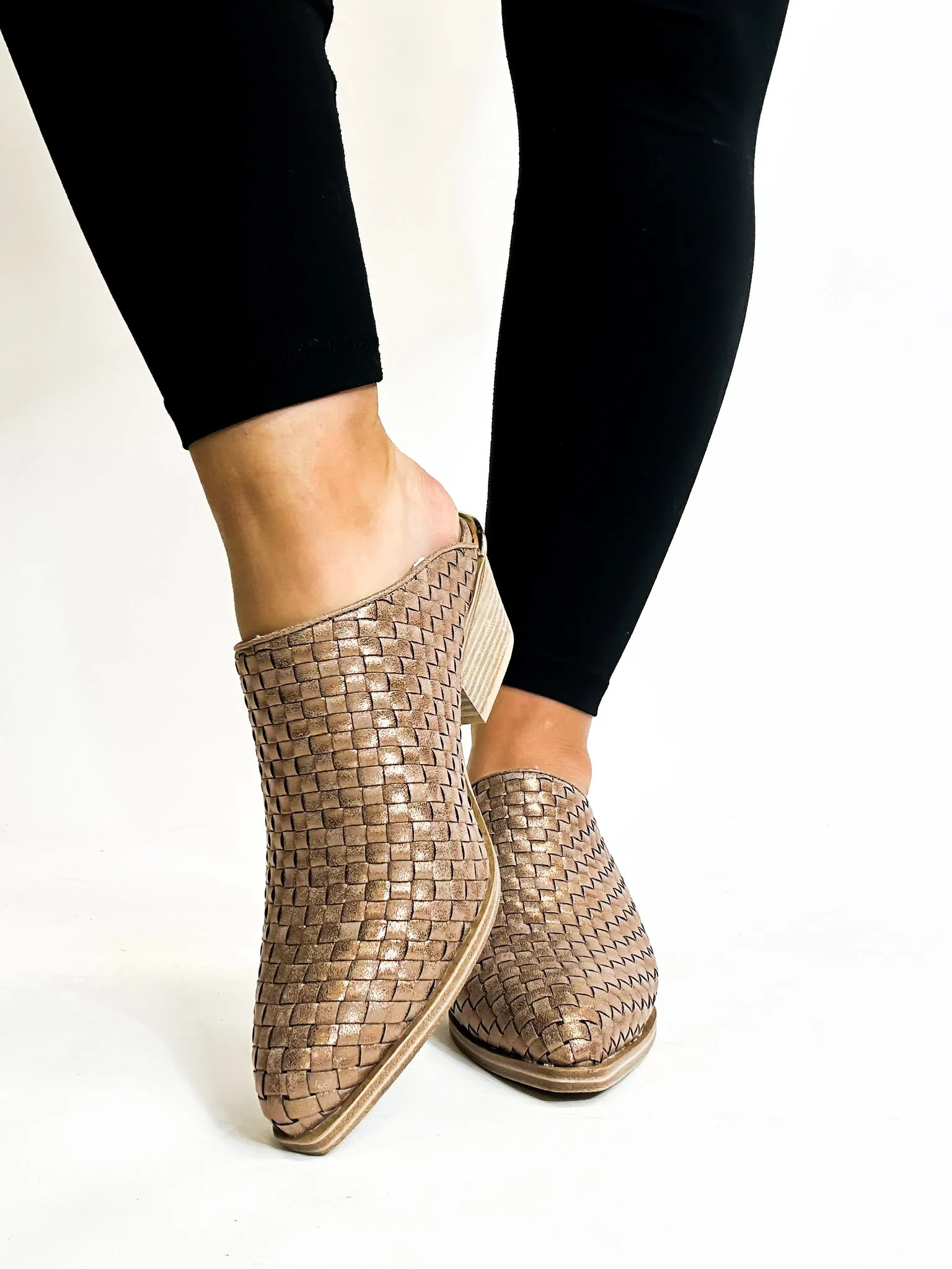 Corky's Bronze TGIF Mules FINAL SALE