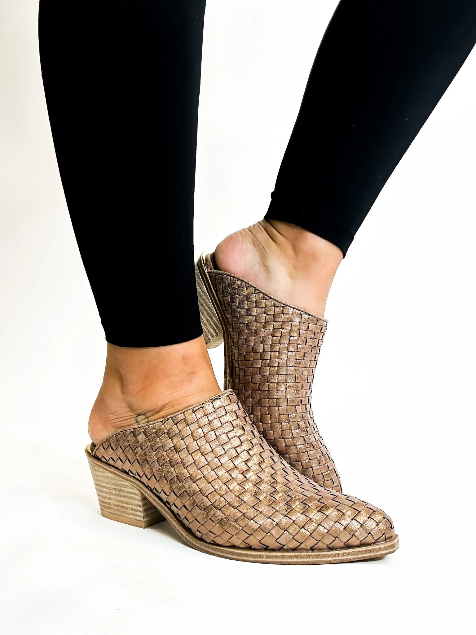 Corky's Bronze TGIF Mules FINAL SALE