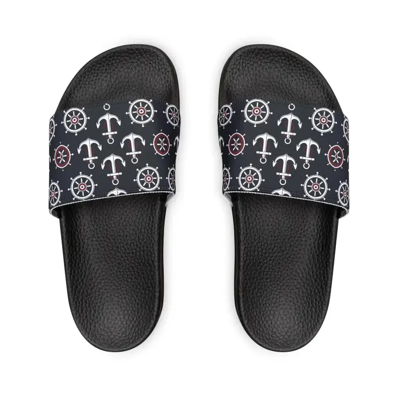 Dipaliz Mens Sandals Ergonomic Sole Edge to Edge Strap