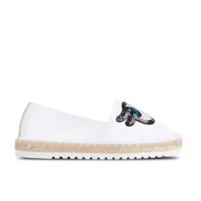 Espadrilles Kea White Sequin Patches