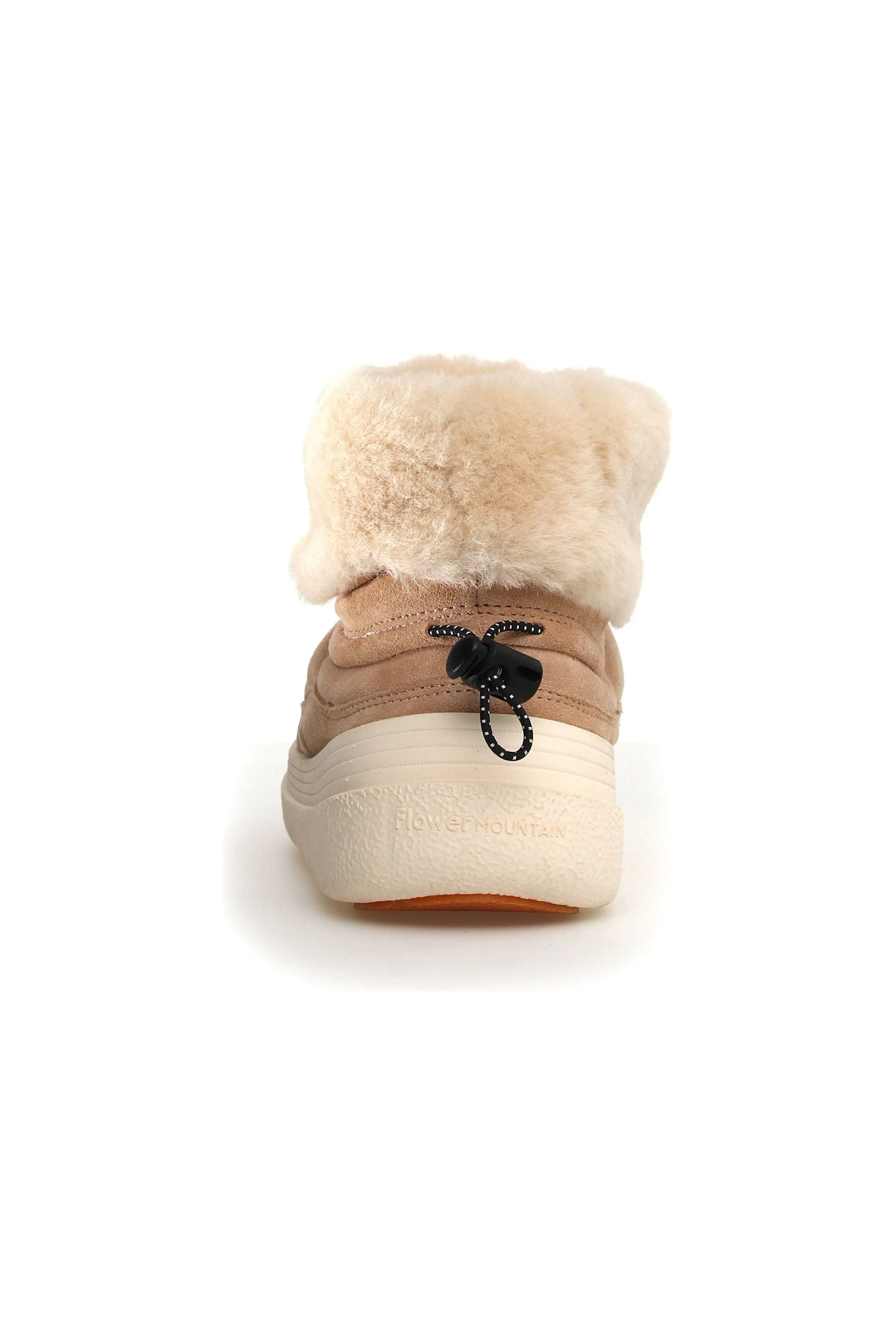 Fami Suede/Shearling Mid Boot - Light Brown