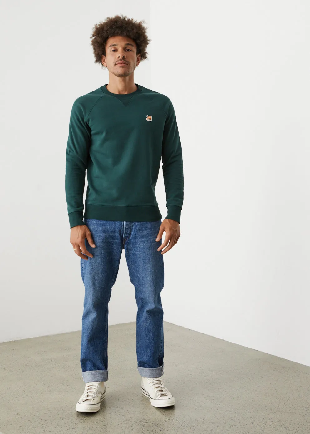 Fox Head Patch Sweatshirt