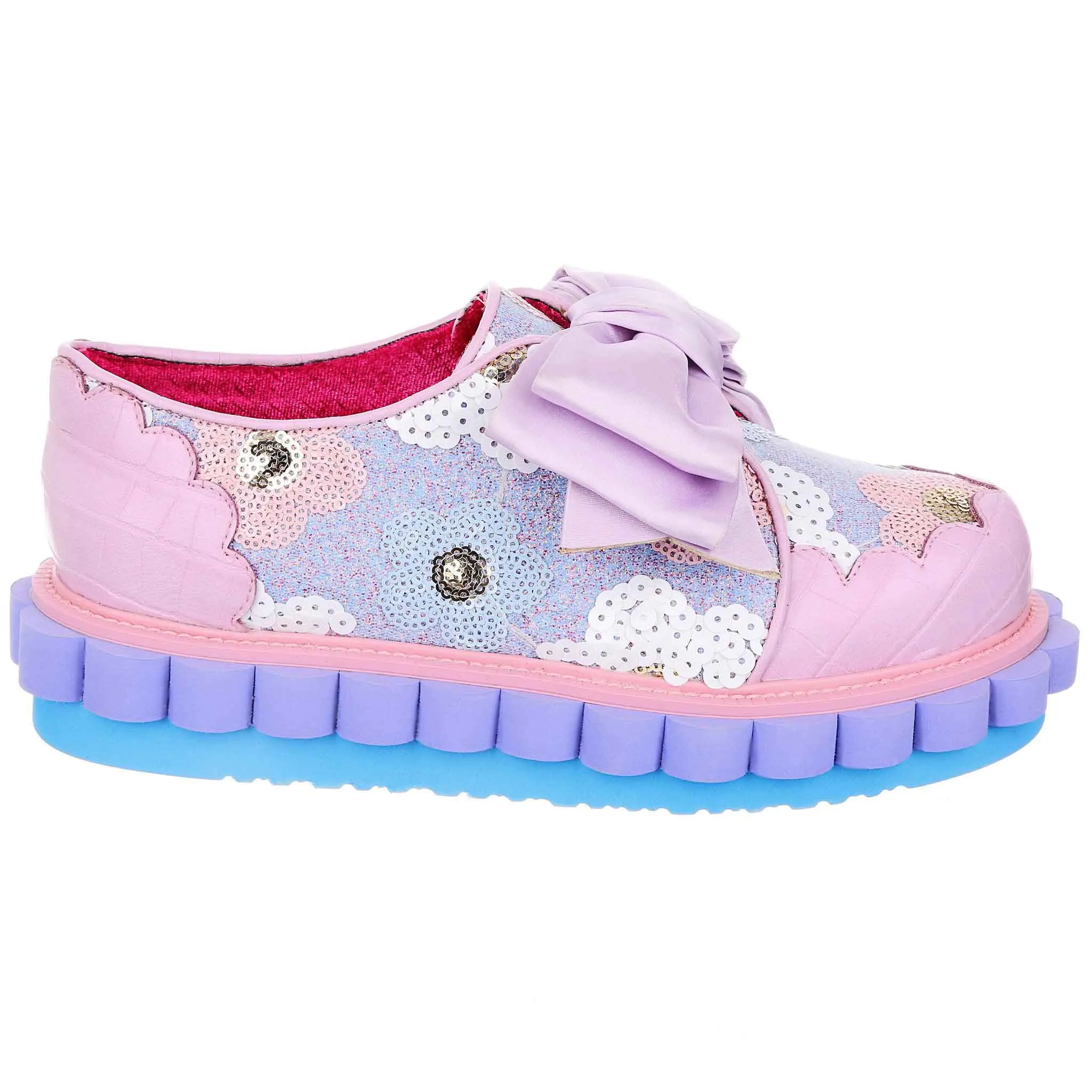 Irregular Choice Womens Cookie Cutter Platform Shoe - Lilac