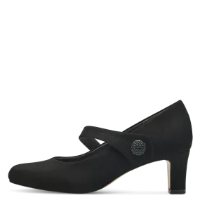 Jana Women's 8-22473-41 Comfort Heel Pumps Shoes Black