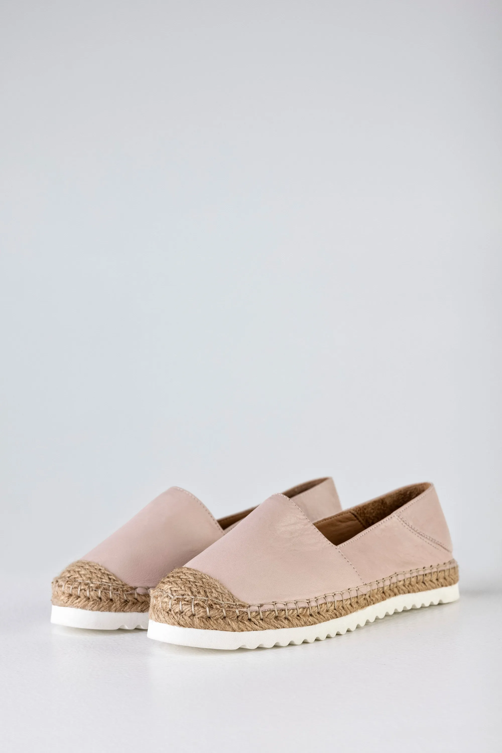 Leather espadrilles