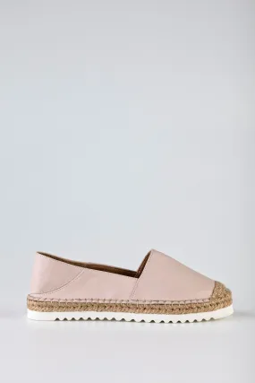 Leather espadrilles