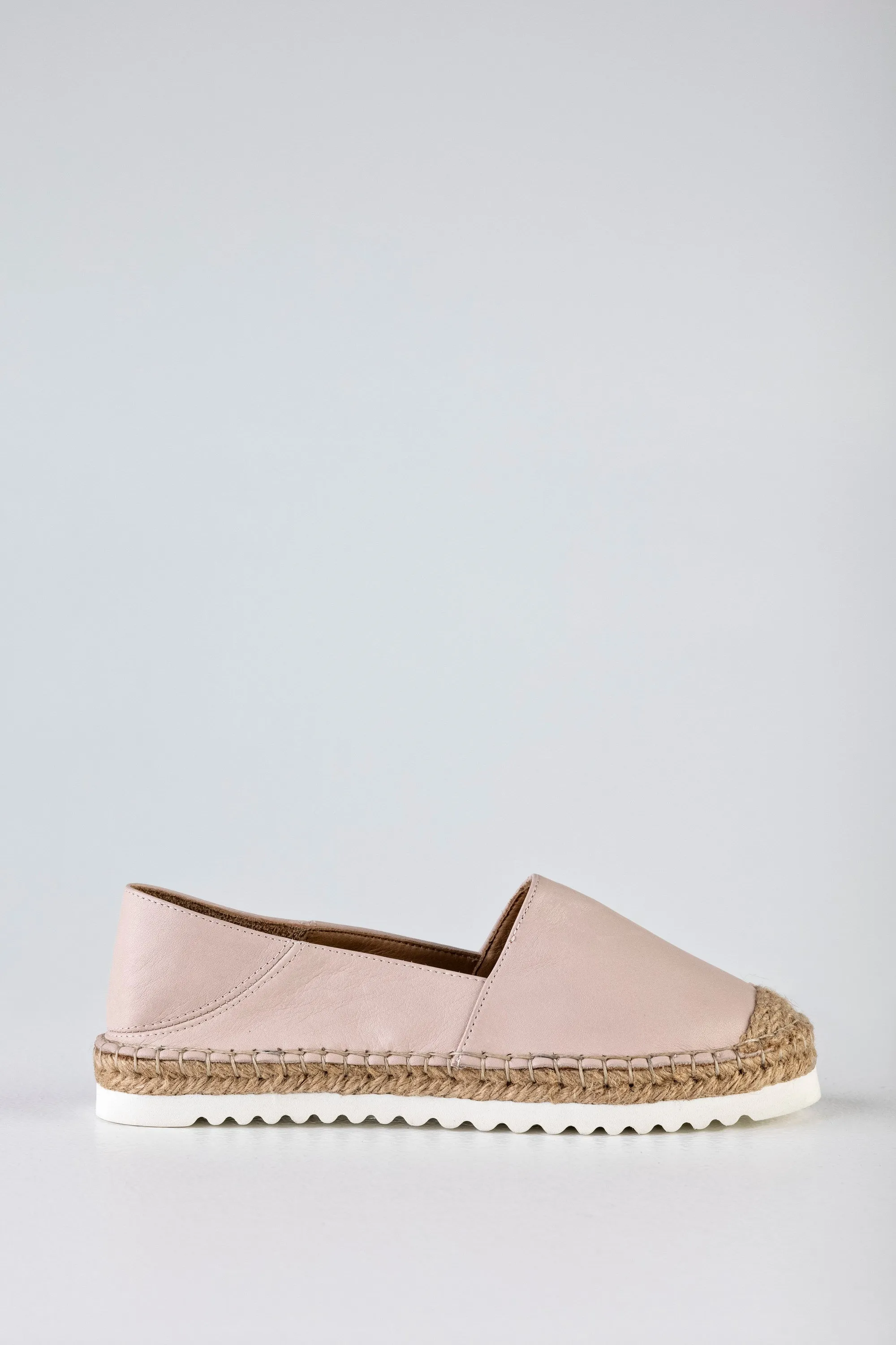 Leather espadrilles
