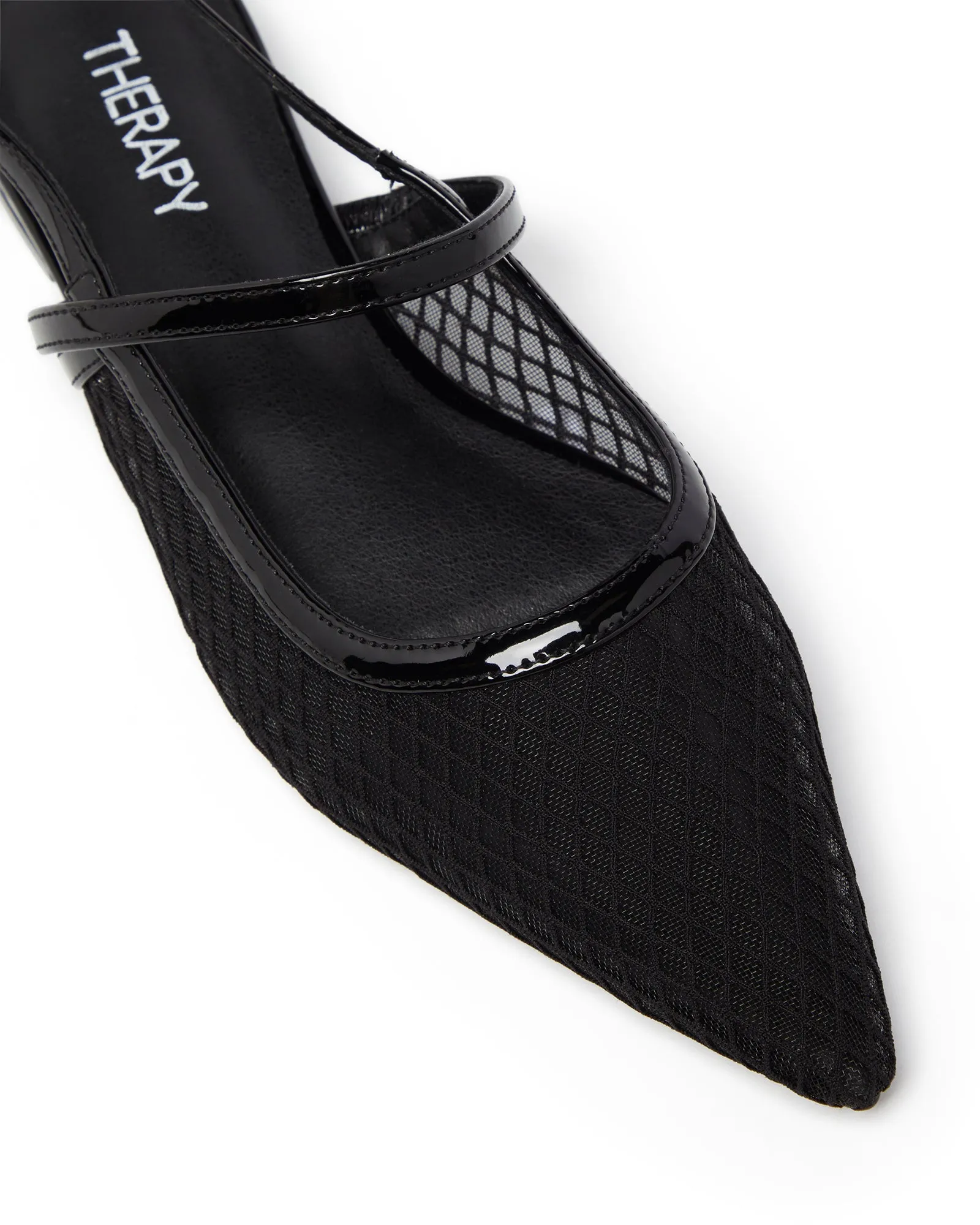 Lourdes Black Patent