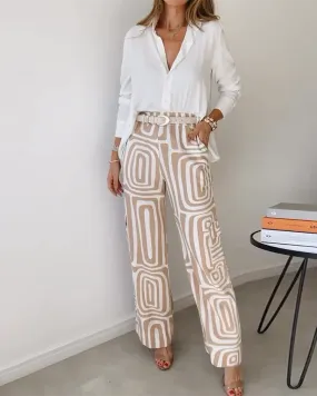Lysa - Cozy Chic Outfit with Free Belt