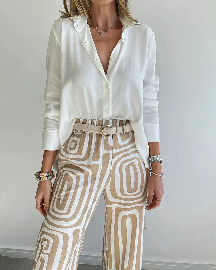 Lysa - Cozy Chic Outfit with Free Belt