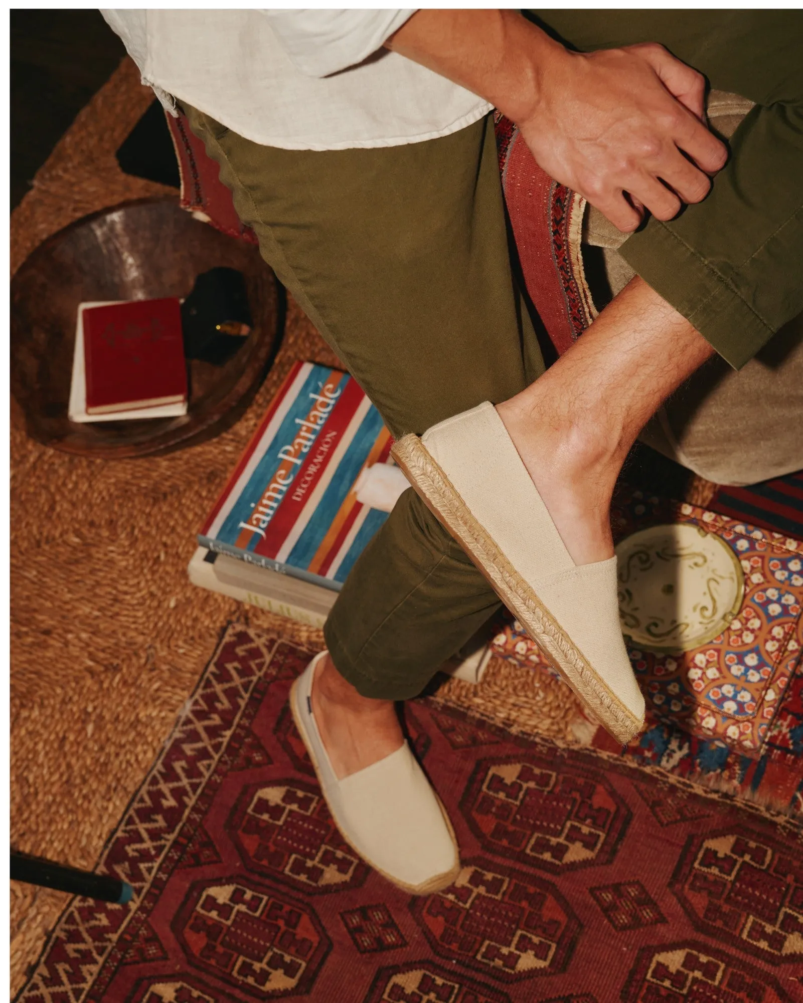 Mens_Espadrilles_The Dali Original_Canvas Colors_Natural Undyed