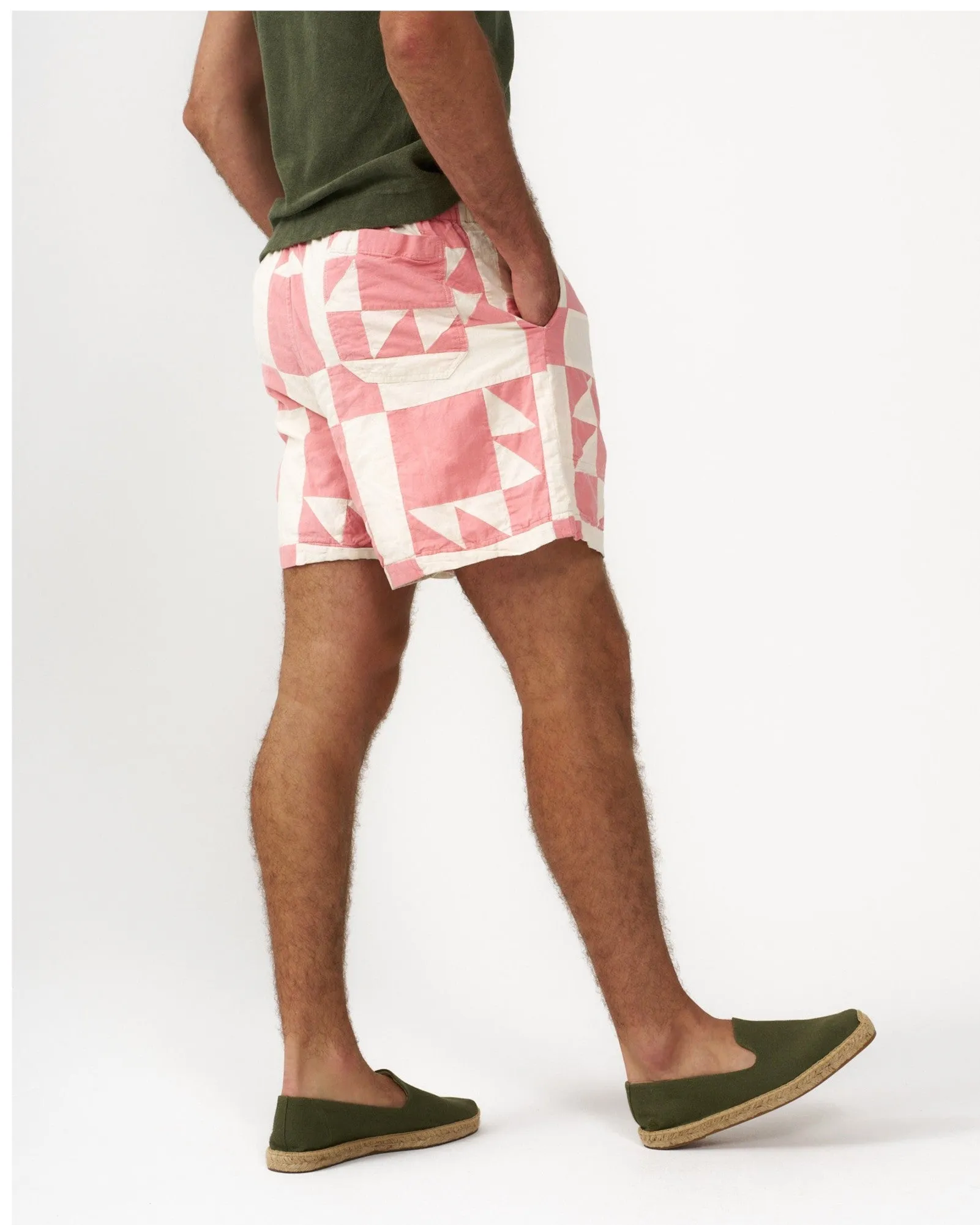 Mens_Espadrilles_The Smoking_Woven Colors_Oliva Green