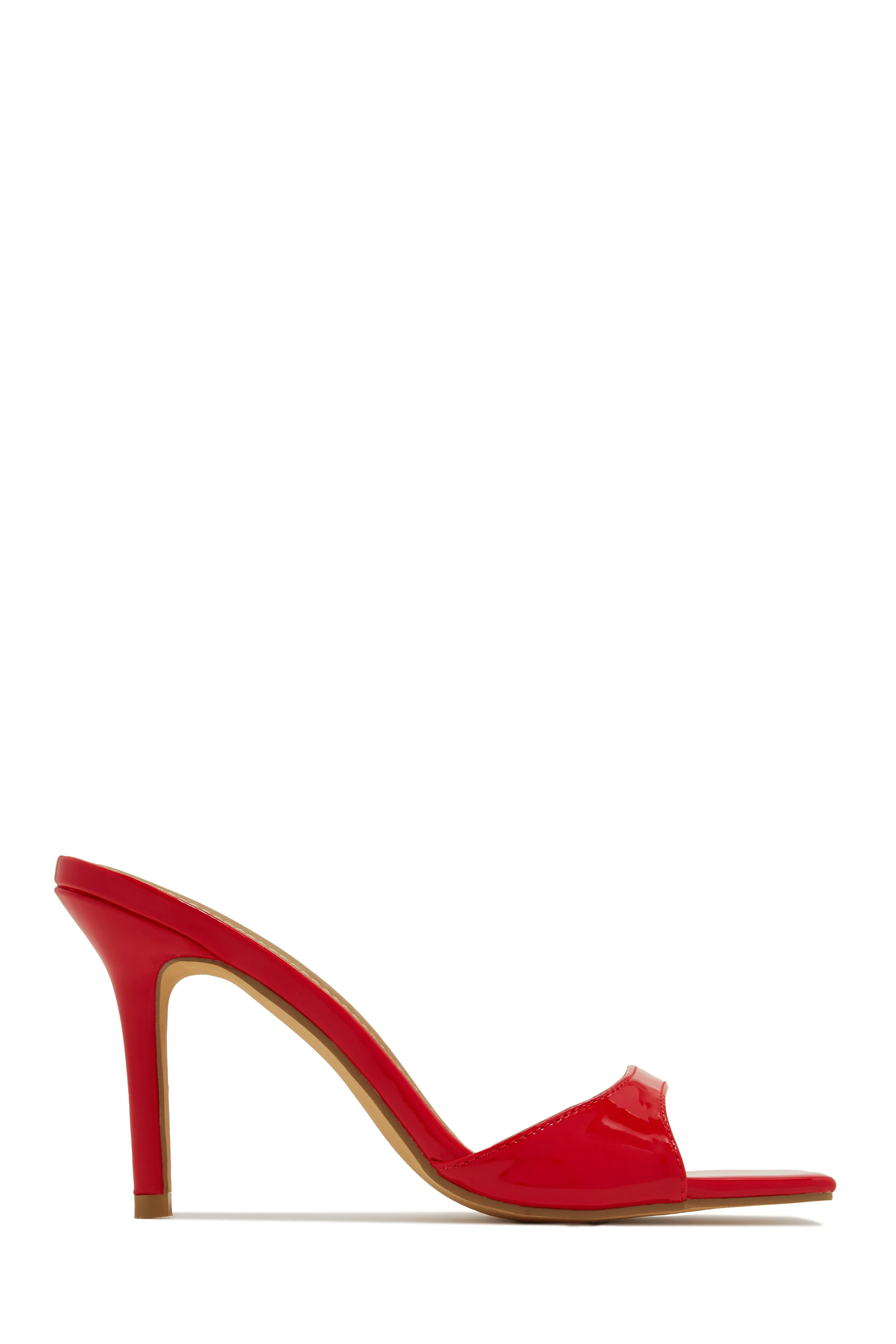 Nellie Mid Heel Mules - Gold
