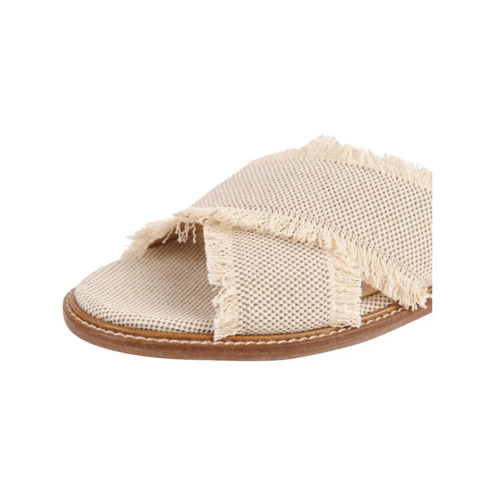 Noble Natural Fabric Jon Josef Flat Sandal