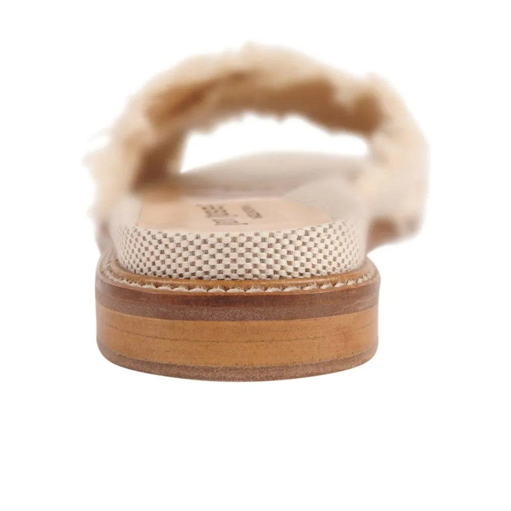 Noble Natural Fabric Jon Josef Flat Sandal