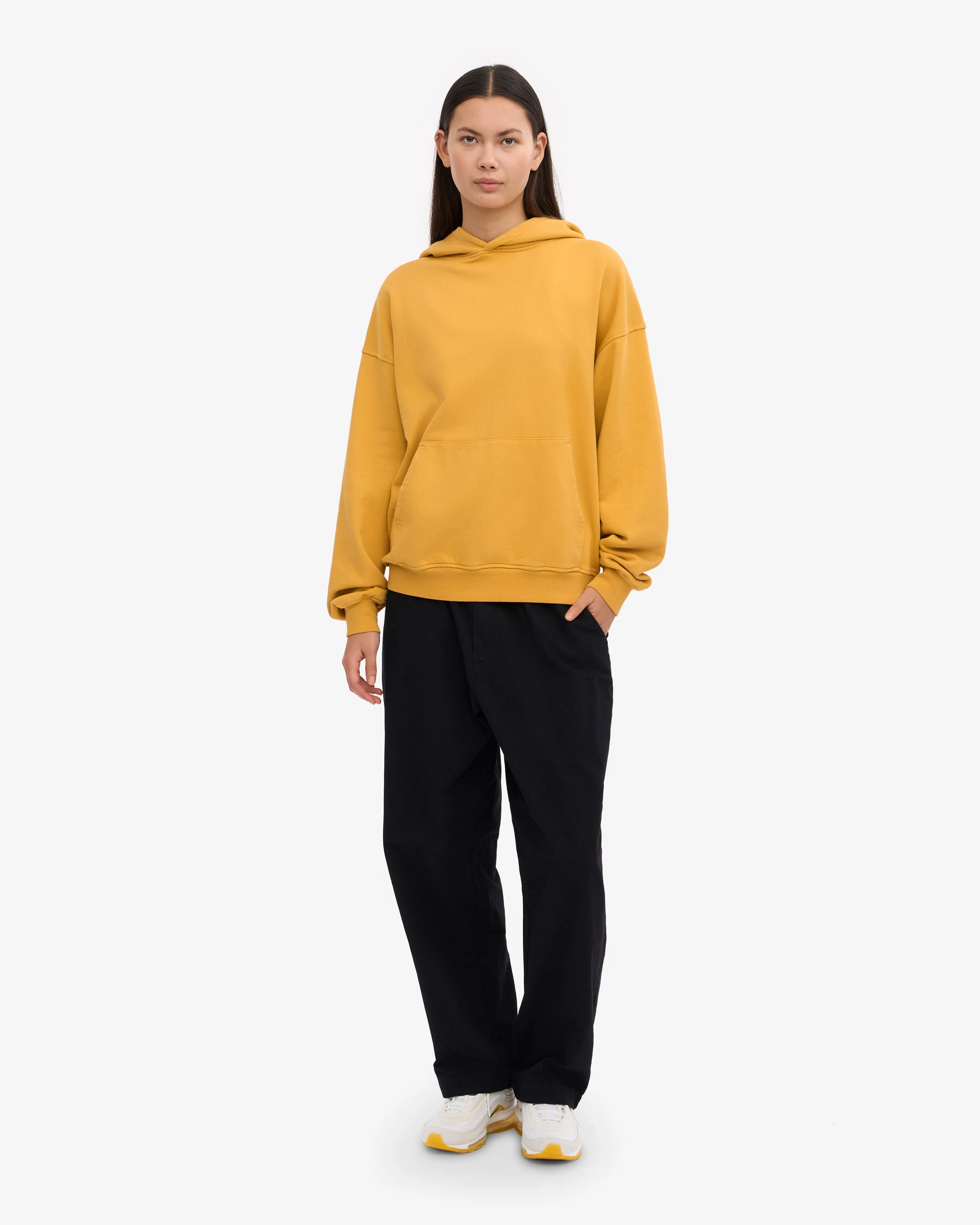 Organic Oversized Hood - Burned Yellow