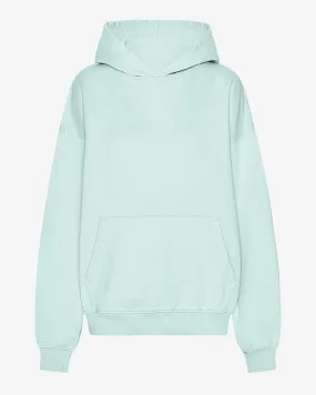 Organic Oversized Hood - Light Aqua