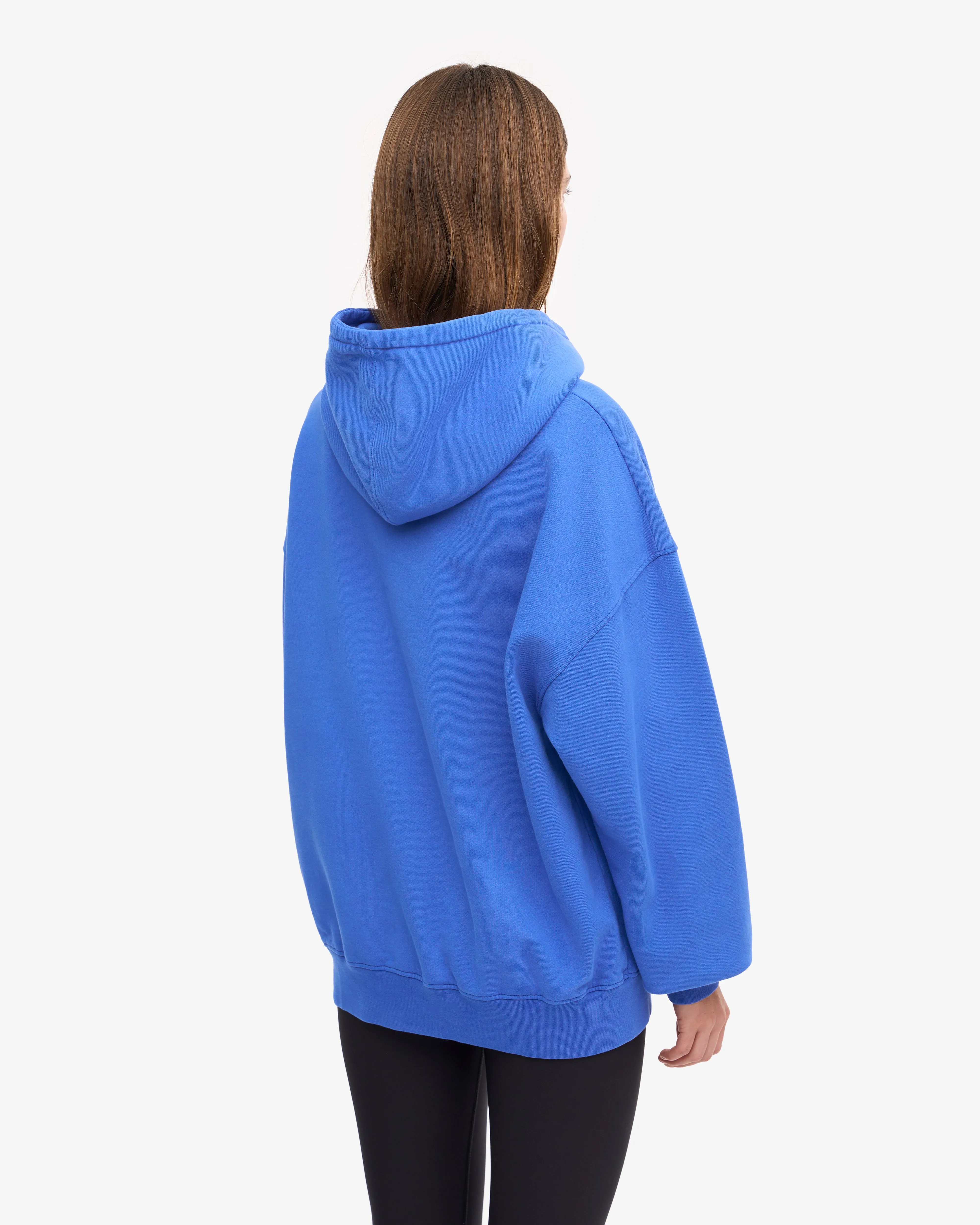 Organic Oversized Hood - Sapphire Blue