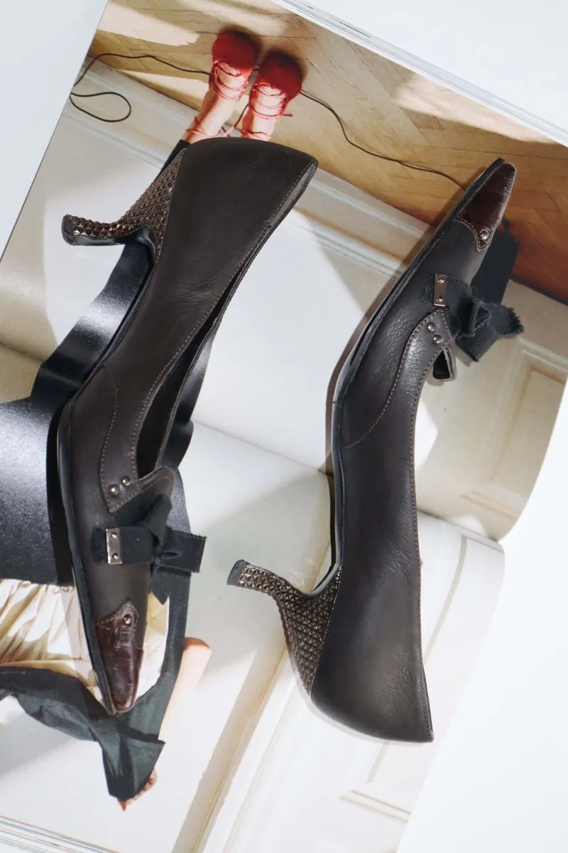 Prada Bow Heels