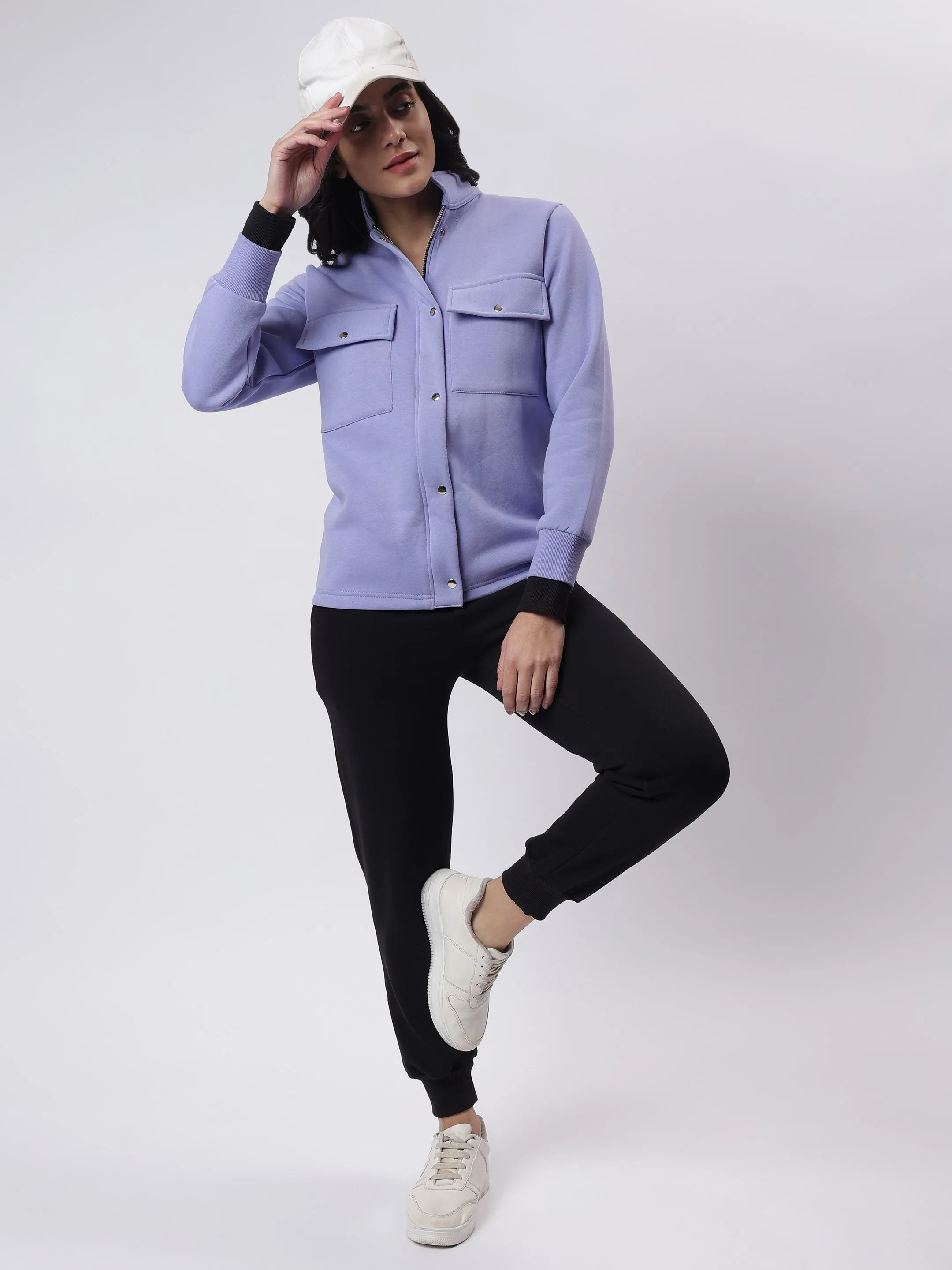Pro Winter Purple Fleece Co-ord Set