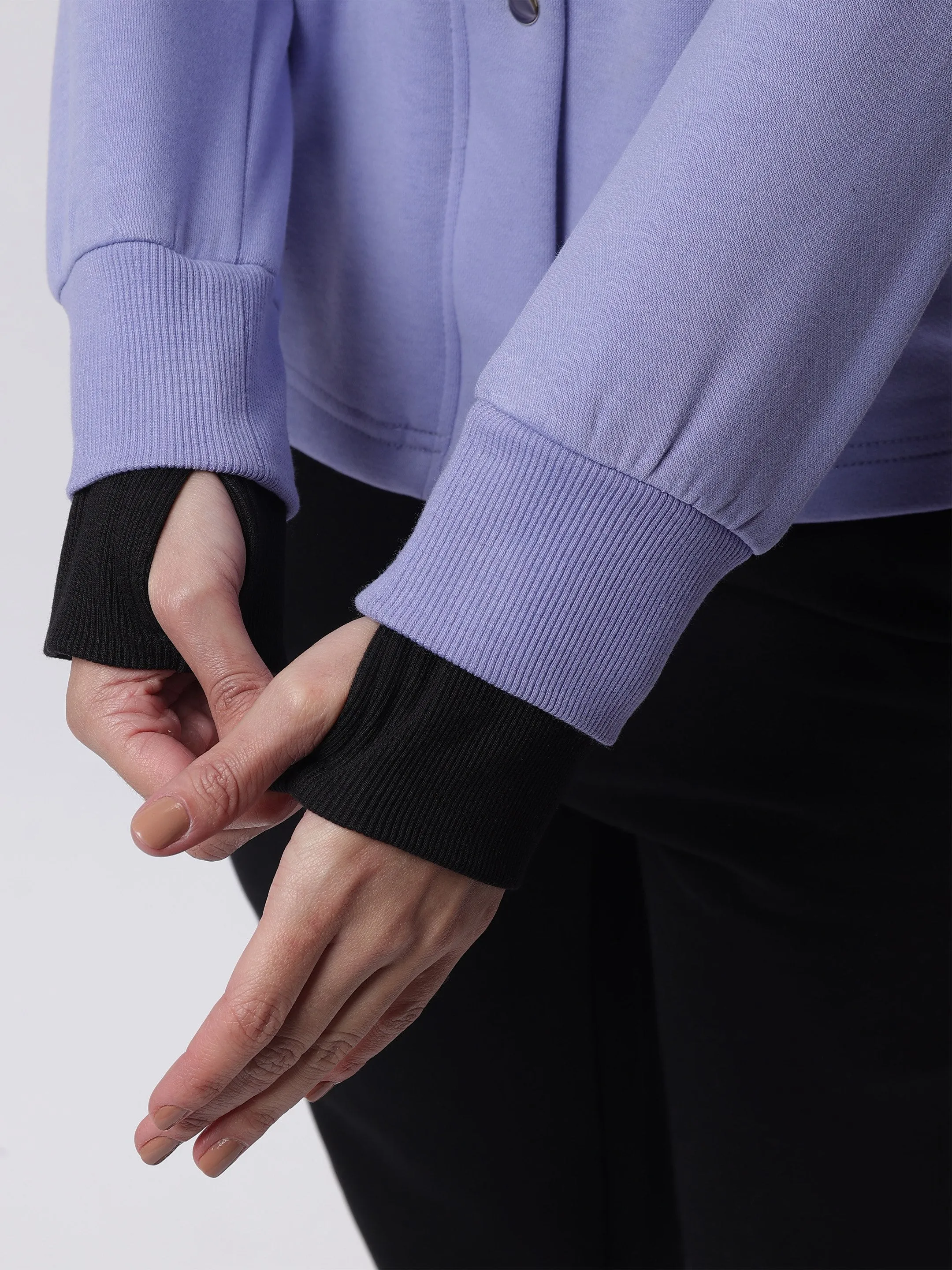 Pro Winter Purple Fleece Co-ord Set