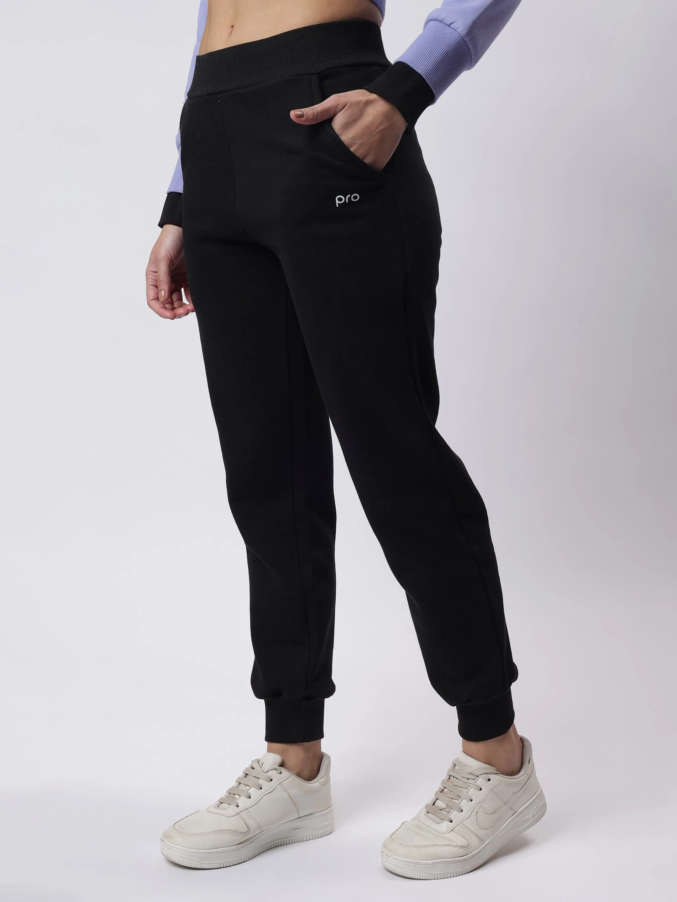 Pro Winter Purple Fleece Co-ord Set