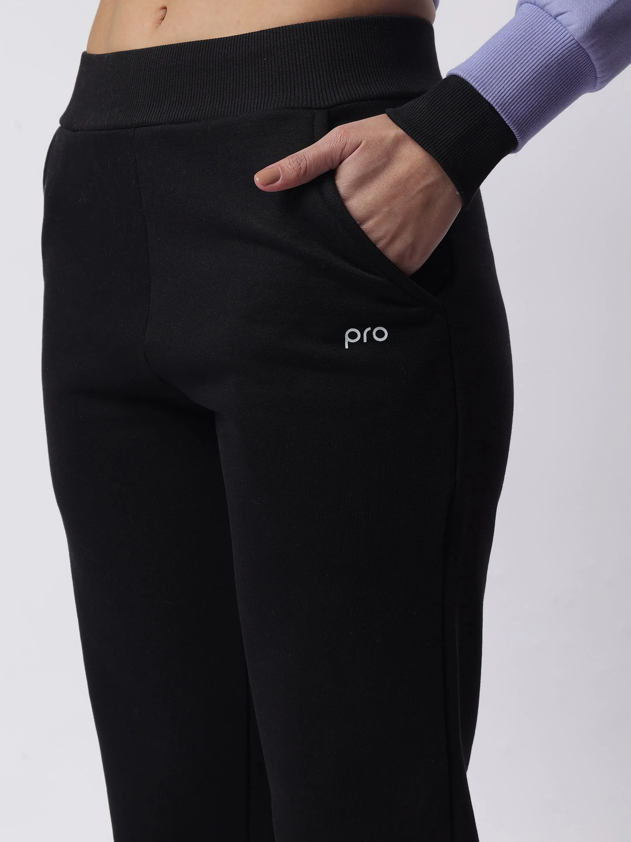 Pro Winter Purple Fleece Co-ord Set