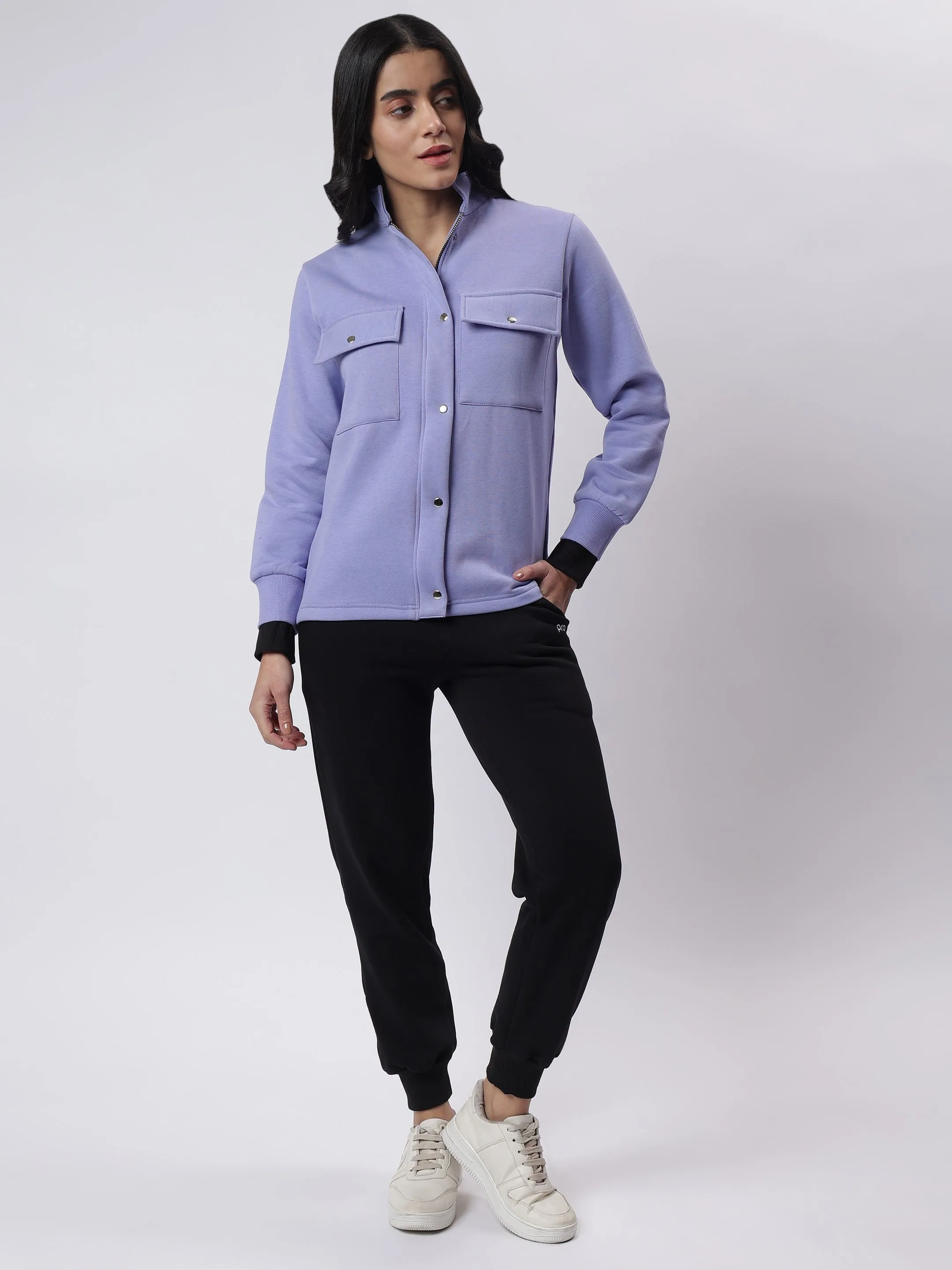 Pro Winter Purple Fleece Co-ord Set