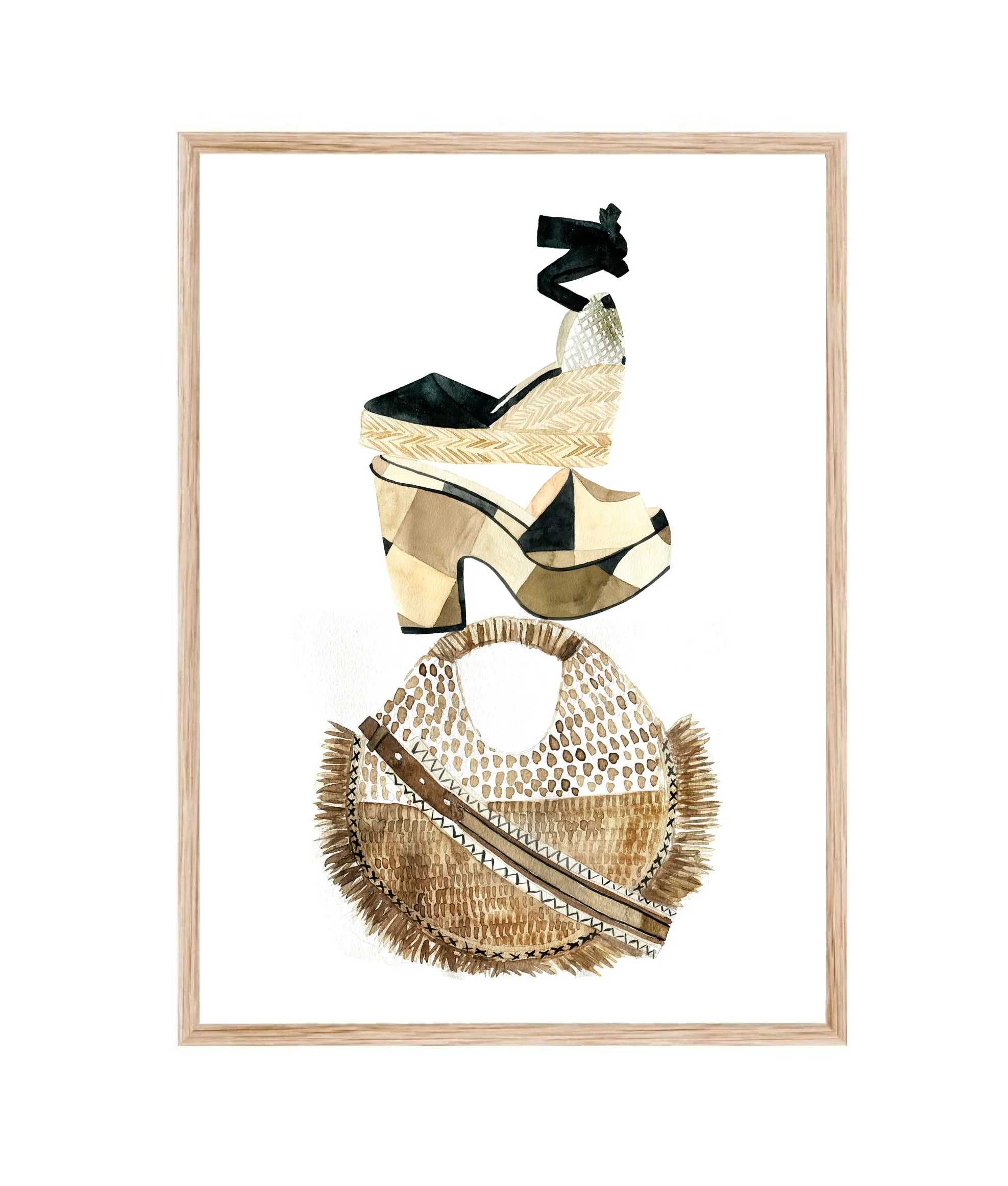 Rattan Accessories Stacked