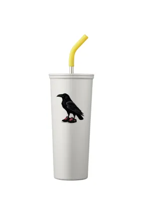Raven Wearing Sneakers Vacuum Insulated Tumbler