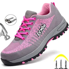 Safety work shoes for women