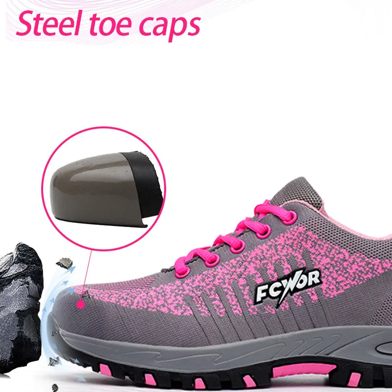 Safety work shoes for women