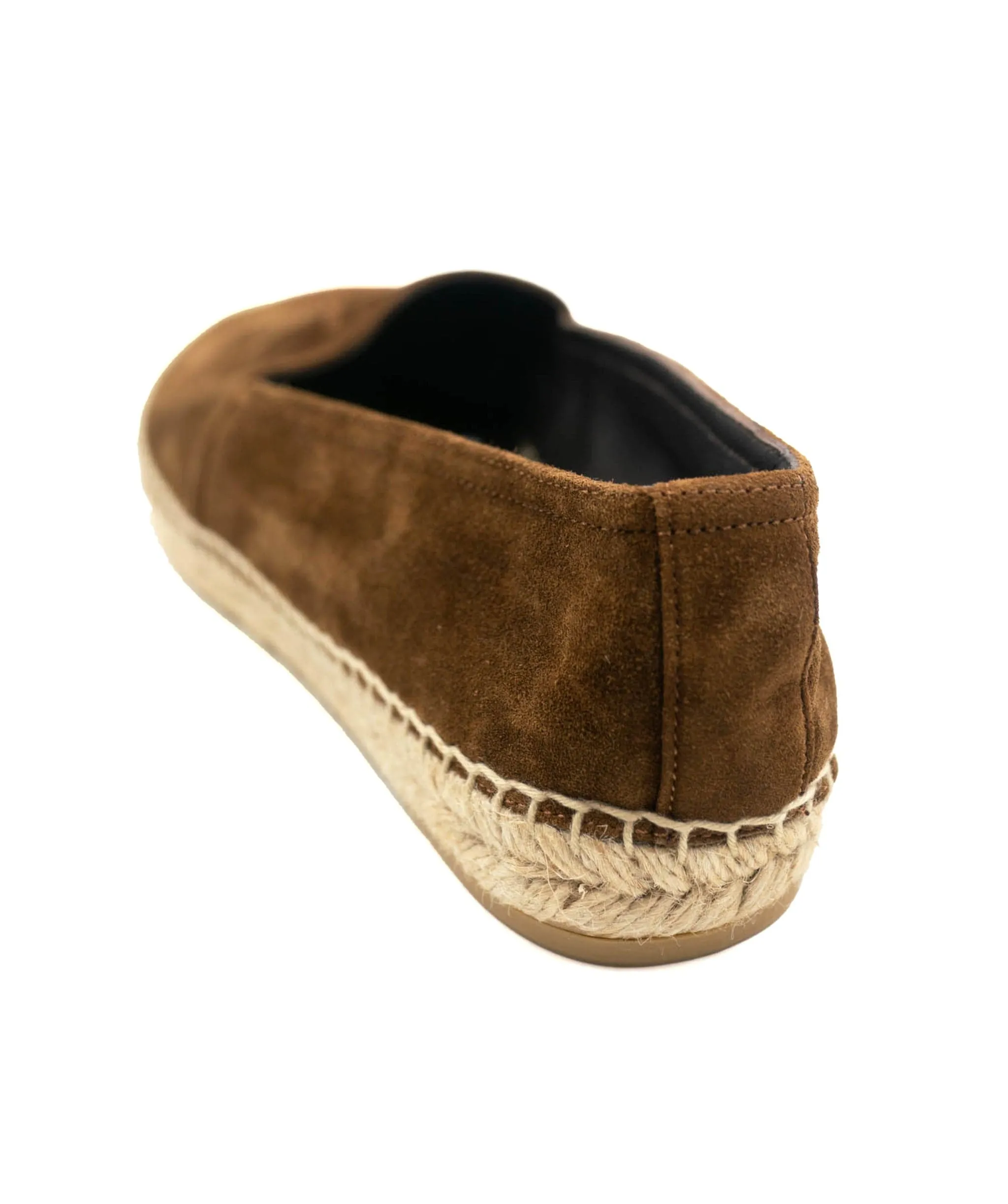Saint Laurent Brown Suede Espadrilles size 37 - AWC1871
