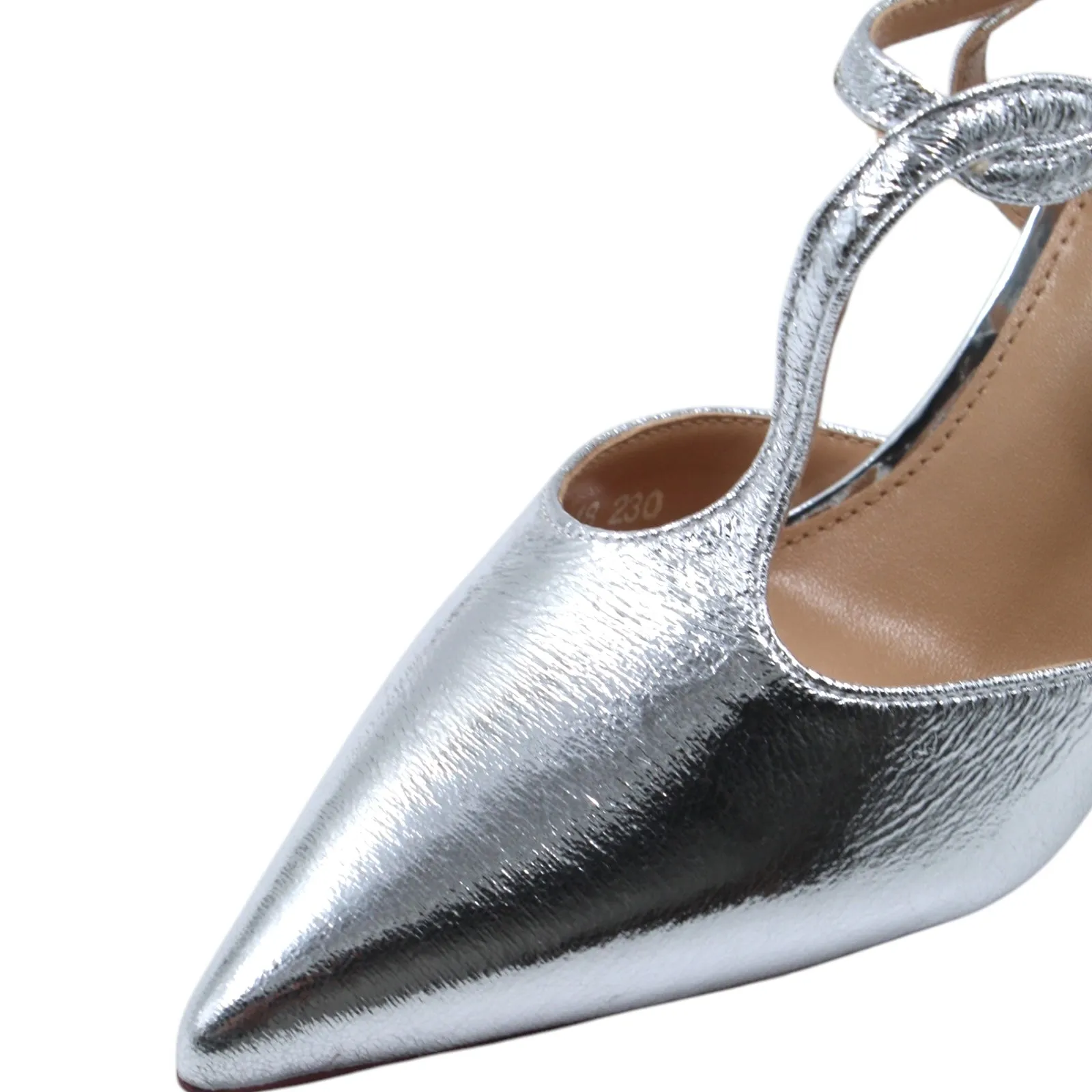 T-strap stiletto heel