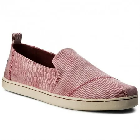 Toms Womens Deconstructed Alpargata Flats 10011741 Henna Red