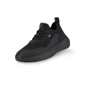 Vessi Men's Stormburst Low Top Sneakers- Black