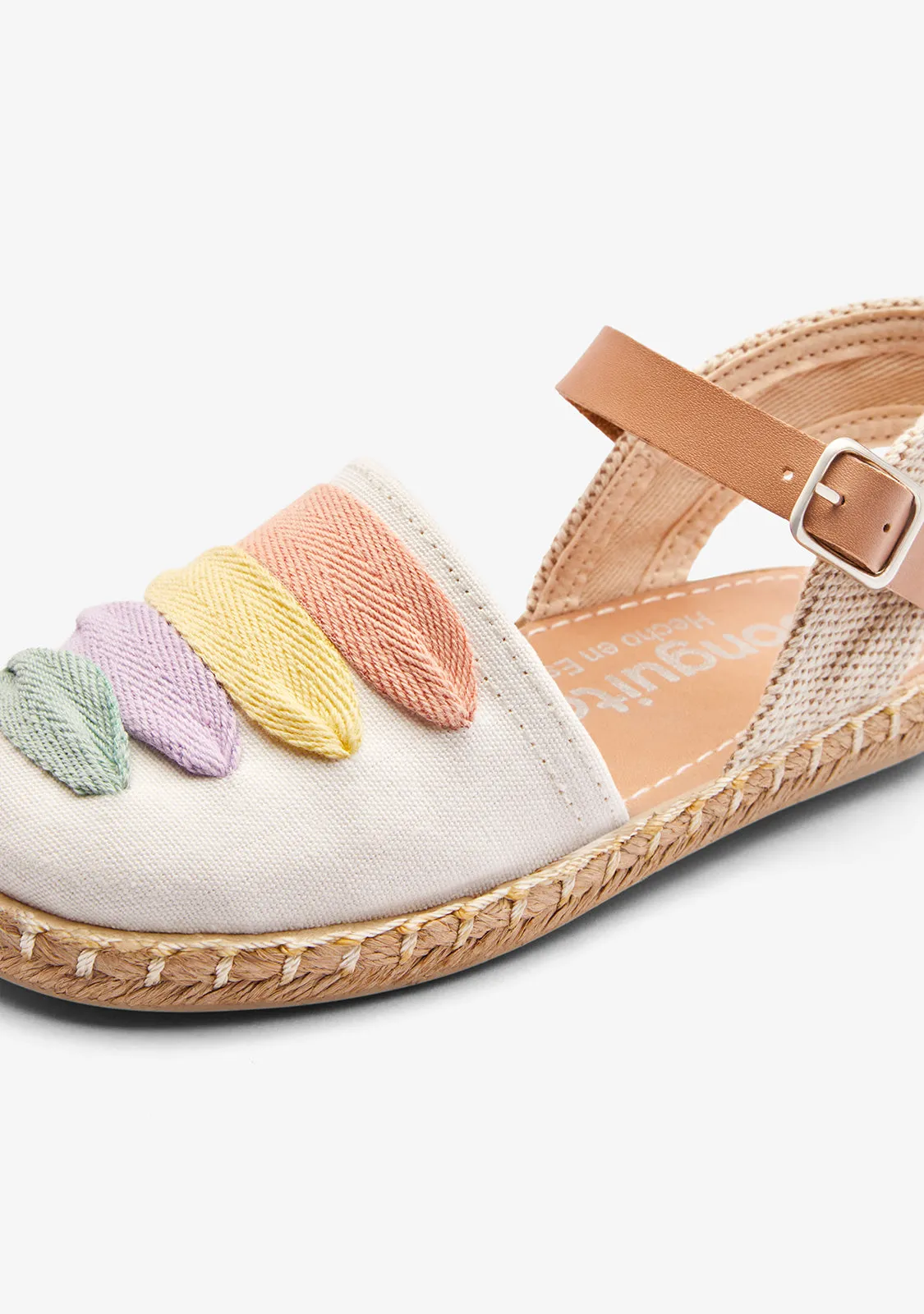 White Laces Pique Espadrilles