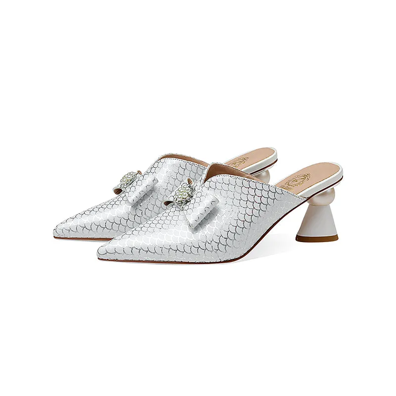 Zephyrique Snakara Slip Heels