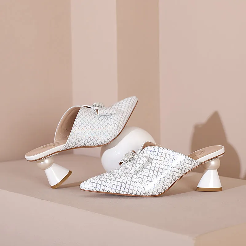 Zephyrique Snakara Slip Heels