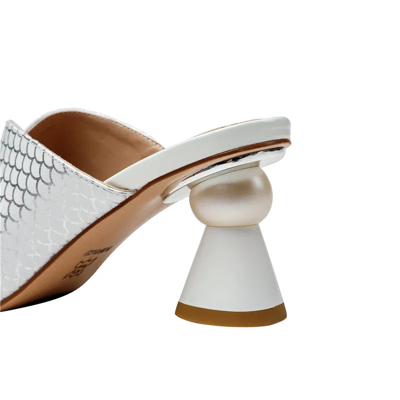 Zephyrique Snakara Slip Heels