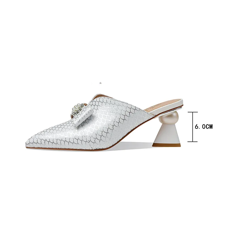 Zephyrique Snakara Slip Heels